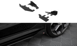 Side Front Stoßstangen Racing Flaps passend passend für Ford Fiesta Mk8 ST / ST-Line FLAPS HOCHGLANZ