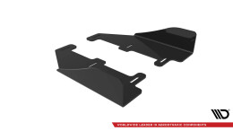 Side Front Stoßstangen Racing Flaps passend passend für Ford Fiesta Mk8 ST / ST-Line FLAPS HOCHGLANZ