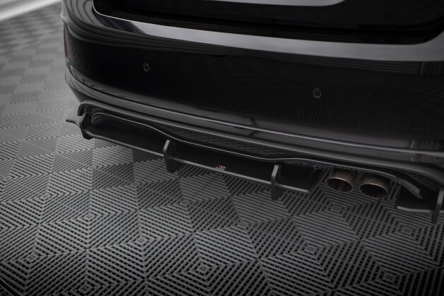Street Pro Heck Ansatz Diffusor passend für Ford Fiesta Mk8 ST SCHWARZ