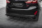 Street Pro Heck Ansatz Diffusor passend für Ford Fiesta Mk8 ST SCHWARZ+ HOCHGLANZ FLAPS