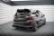 Street Pro Heck Ansatz Diffusor passend für Ford Fiesta Mk8 ST rot+ Hochglanz Flaps