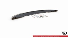 Cup Spoilerlippe Front Ansatz für Mini Cooper / One R50  schwarz Hochglanz