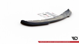 Cup Spoilerlippe Front Ansatz passend für Mini Cooper / One R50 schwarz Hochglanz