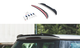 Heck Spoiler Aufsatz Abrisskante passend für Mini Cooper / One R50 schwarz Hochglanz