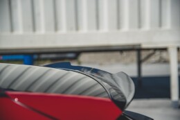 Heck Spoiler Aufsatz Abrisskante für Mercedes-Benz CLA Shooting Brake AMG-Line (X118) schwarz Hochglanz