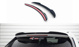 Heck Spoiler Aufsatz Abrisskante passend für Mercedes-Benz CLA Shooting Brake AMG-Line (X118) schwarz Hochglanz