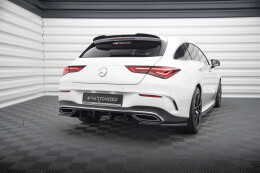 Heck Ansatz Flaps Diffusor für Mercedes CLA AMG-Line...