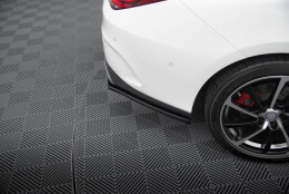 Heck Ansatz Flaps Diffusor passend für Mercedes-Benz CLA AMG-Line X118 schwarz Hochglanz