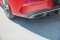 Heck Ansatz Flaps Diffusor für Mercedes-Benz CLA Shooting Brake AMG-Line X118 schwarz Hochglanz