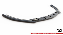 Cup Spoilerlippe Front Ansatz V.1 passend für Mercedes-Benz CLA A35 AMG / AMG-Line C118 schwarz Hochglanz