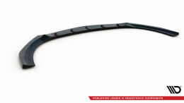 Cup Spoilerlippe Front Ansatz V.1 passend für Mercedes-Benz CLA A35 AMG / AMG-Line C118 schwarz Hochglanz