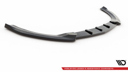 Cup Spoilerlippe Front Ansatz V.2 passend für Mercedes-Benz CLA A35 AMG / AMG-Line C118 schwarz Hochglanz