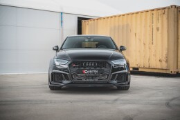 Cup Spoilerlippe Front Ansatz V.3 passend für Audi RS3 8V FL Sportback schwarz Hochglanz