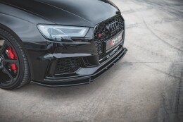 Cup Spoilerlippe Front Ansatz V.4 für Audi RS3 8V FL...