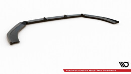 Cup Spoilerlippe Front Ansatz V.4 passend für Audi RS3 8V FL Sportback schwarz Hochglanz