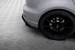 Heck Ansatz Flaps Diffusor V.2 passend für Audi RS3 8V Sportback Facelift schwarz Hochglanz