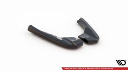 Heck Ansatz Flaps Diffusor V.2 passend für Audi RS3 8V Sportback Facelift schwarz Hochglanz