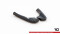 Heck Ansatz Flaps Diffusor V.2 passend für Audi RS3 8V Sportback Facelift schwarz Hochglanz