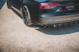 Heck Ansatz Flaps Diffusor V.2 für Audi S8 D4 FL...