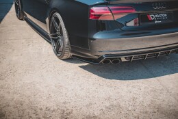 Heck Ansatz Flaps Diffusor V.2 passend für Audi S8...