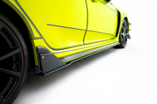 Street Pro Seitenschweller Ansatz Cup Leisten für Honda Civic Type-R Mk10 / Mk10 Facelift