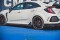 Street Pro Seitenschweller Ansatz Cup Leisten passend für Honda Civic X Type-R rot