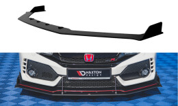 Street Pro Cup Spoilerlippe Front Ansatz für Honda Civic X Type-R ROT