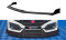 Street Pro Cup Spoilerlippe Front Ansatz passend für Honda Civic X Type-R rot