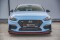 Street Pro Cup Spoilerlippe Front Ansatz passend für Hyundai I30 N Mk3 Hatchback / Fastback rot