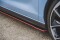 Street Pro Seitenschweller Ansatz Cup Leisten für Hyundai I30 N Mk3 Hatchback / Fastback ROT