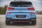 Street Pro Heckschürze Heck Ansatz Diffusor V.2 für Hyundai I30 N Mk3 Hatchback SCHWARZ-ROT
