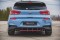 Street Pro Heckschürze Heck Ansatz Diffusor V.2 passend für Hyundai I30 N Mk3 Hatchback schwarz-rot