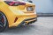 Street Pro Heckschürze Heck Ansatz Diffusor für Ford Focus ST Mk4 SCHWARZ