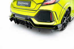 Robuste Racing Heck Ansatz Diffusor für Honda Civic X Type R