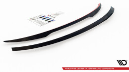 Heck Spoiler Aufsatz Abrisskante passend für Audi RSQ3 / Q3 S-Line / Q3 Sportback F3 schwarz Hochglanz