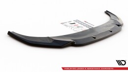 Cup Spoilerlippe Front Ansatz V.1 für Audi RSQ3 F3 schwarz Hochglanz