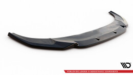 Cup Spoilerlippe Front Ansatz V.1 passend für Audi RSQ3 F3 schwarz Hochglanz