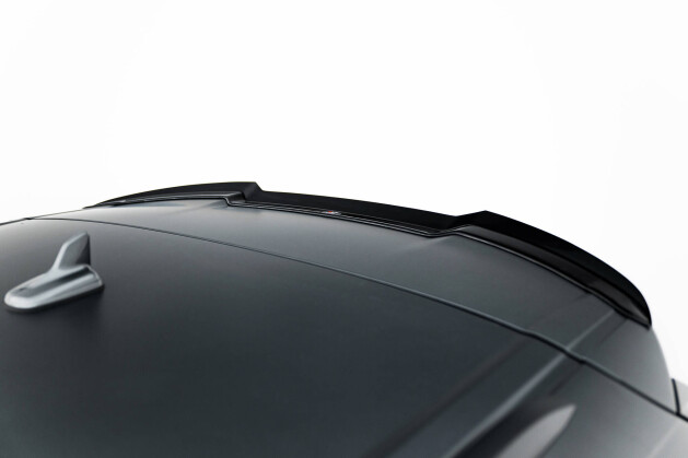 Heck Spoiler Aufsatz Abrisskante passend für Audi Q7 S-Line / SQ7 Mk2 Facelift 2 schwarz Hochglanz