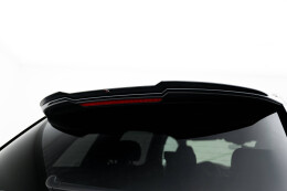 Heck Spoiler Aufsatz Abrisskante passend für Audi Q7 S-Line / SQ7 Mk2 Facelift 2 schwarz Hochglanz