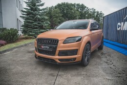 Cup Spoilerlippe Front Ansatz passend für Audi Q7 S-Line Mk.1 schwarz Hochglanz