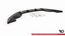 Cup Spoilerlippe Front Ansatz passend für Audi Q7 S-Line Mk.1 schwarz Hochglanz