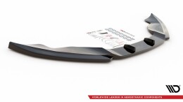 Cup Spoilerlippe Front Ansatz passend für Audi Q7 S-Line Mk.1 schwarz Hochglanz