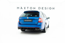 Heck Ansatz Diffusor V.2 für Skoda Octavia RS Mk3 /...