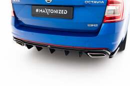 Heck Ansatz Diffusor V.2 für Skoda Octavia RS Mk3 / Mk3 FL Hatchback / Kombi
