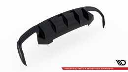 Heck Ansatz Diffusor V.2 für Skoda Octavia RS Mk3 + FL nur DIESEL schwarz