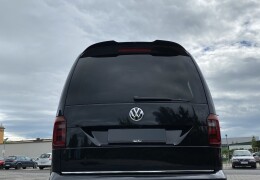Heck Spoiler Aufsatz Abrisskante passend für VW Caddy Mk. 4 schwarz Hochglanz