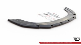 Cup Spoilerlippe Front Ansatz passend für VW Caddy Mk. 4 schwarz Hochglanz