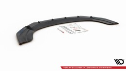 Cup Spoilerlippe Front Ansatz passend für VW Caddy Mk. 4 schwarz Hochglanz