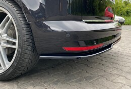 Mittlerer Cup Diffusor Heck Ansatz für VW Caddy Mk. 4 schwarz Hochglanz