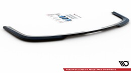 Mittlerer Cup Diffusor Heck Ansatz passend für VW Caddy Mk. 4 schwarz Hochglanz